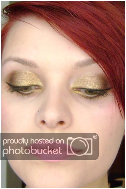FOTD: Golden Brown Makeup Look