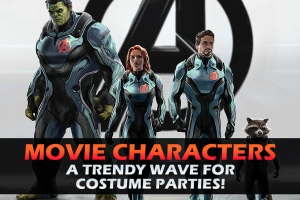 Movie Characters: A Trendy Wave For Costume Parties!